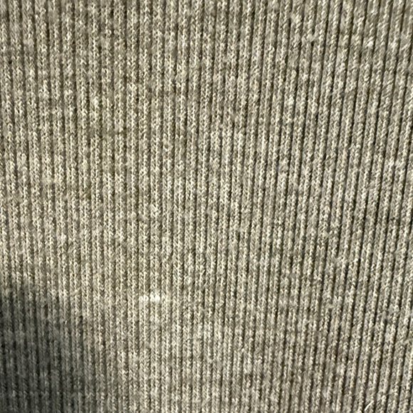 Easel Gray Ruffle Hem Tunic Top - Picture 3 of 3